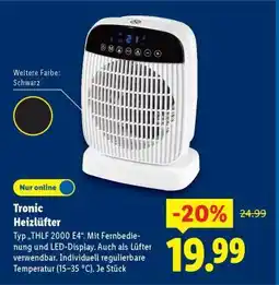 Lidl Tronic Heizlüfter Angebot
