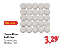 Lidl Livarno Home Teelichter Angebot