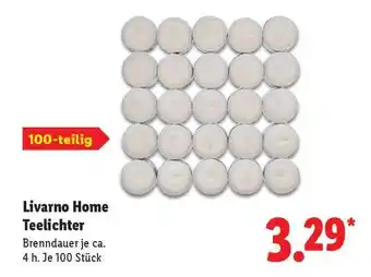 Lidl Livarno Home Teelichter Angebot