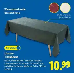 Lidl Livarno Tischdecke Angebot