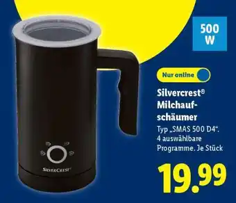 Lidl SILVERCREST Milchaufschäumer Angebot