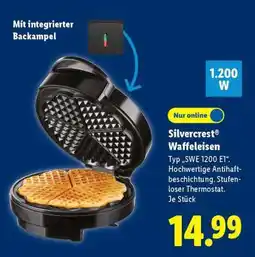 Lidl Silvercrest Waffeleisen Angebot