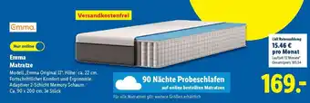 Lidl Emma Matratze Angebot