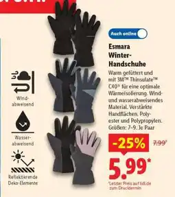Lidl Esmara Winter-Handschuhe Angebot
