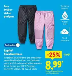 Lidl lupilu Funktionshose Angebot