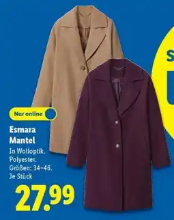 Lidl Esmara Mantel Angebot