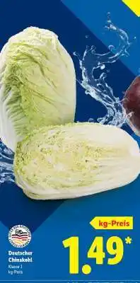 Lidl Deutscher Chinakohl Angebot