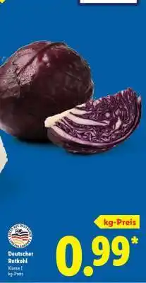 Lidl Deutscher Rotkohl Angebot