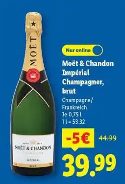 Lidl Moët & Chandon Impérial, Champagner, brut Angebot