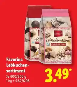 Lidl Favorina Lebkuchen-sortiment Angebot