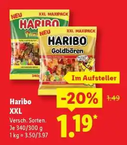 Lidl Haribo XXL Angebot