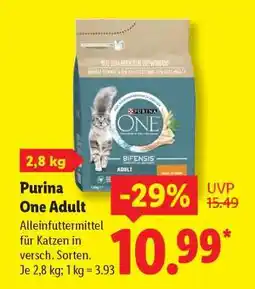 Lidl Purina One Adult Angebot