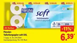 Lidl Florays Toilettenpapier soft XXL Angebot