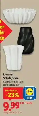 Lidl Livarno Schale/Vase Angebot
