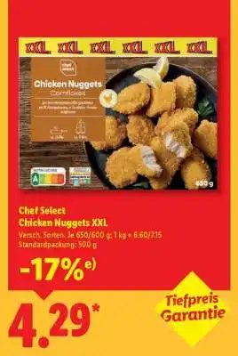 Lidl Chicken Nuggets XXL Angebot