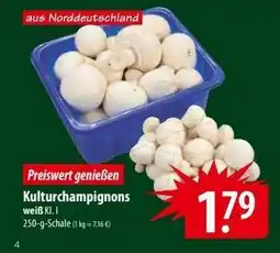 Famila Nord Ost Kulturchampignons weiß Kl. I Angebot