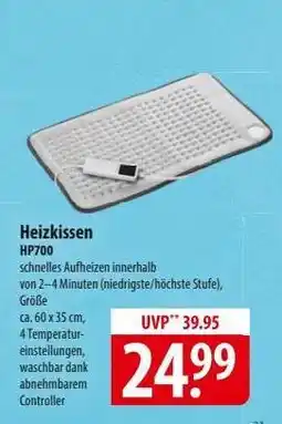 Famila Nord Ost Heizkissen HP700 Angebot