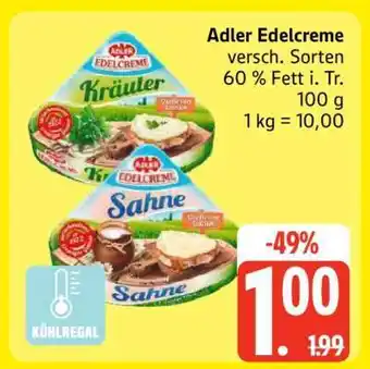 Edeka Adler Edelcreme Angebot