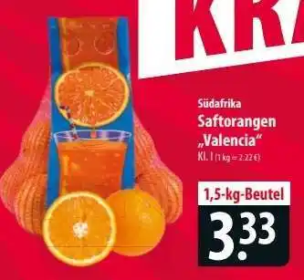 Famila Nord Ost Saftorangen 'Valencia' Angebot