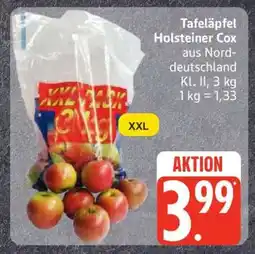 Edeka Tafeläpfel Holsteiner Cox Angebot