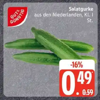 Edeka Salatgurke Angebot