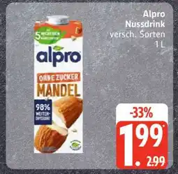 Edeka Alpro Nussdrink Angebot