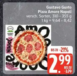 Edeka Gustavo Gusto Pizza Amore Napoli Angebot