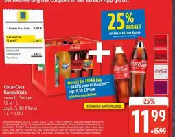 Edeka Coca-Cola Kombikiste Angebot