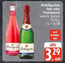 Edeka Rotkäppchen Sekt oder Fruchtsecco Angebot