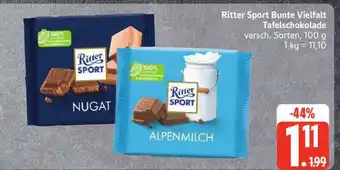Edeka Ritter Sport Bunte Vielfalt Tafelschokolade Angebot