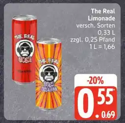 Edeka The Real Limonade Angebot