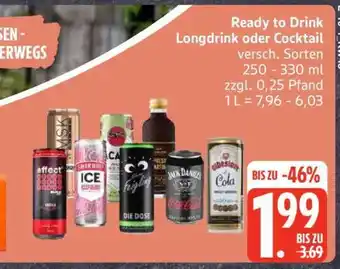 Edeka Ready to Drink Longdrink oder Cocktail Angebot