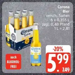 Edeka Corona Bier Angebot