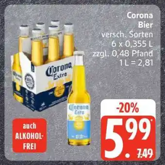 Edeka Corona Bier Angebot