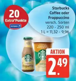 Edeka Starbucks Coffee oder Frappuccino Angebot