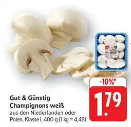 Edeka Gut & Günstig Champignons weiß Angebot
