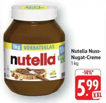 Edeka Nutella Nuss-Nugat-Creme Angebot