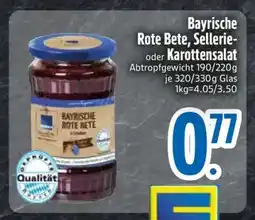 Edeka Bayrische Rote Bete, Sellerie- oder Karottensalat Angebot