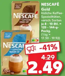 Kaufland NESCAFÉ Gold Angebot