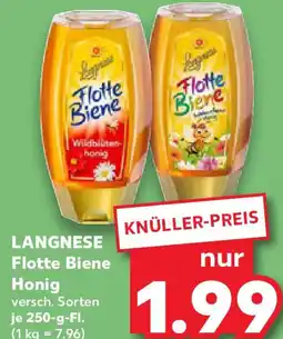 Kaufland LANGNESE Flotte Biene Honig Angebot