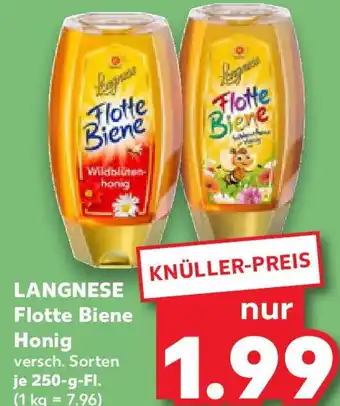 Kaufland LANGNESE Flotte Biene Honig Angebot