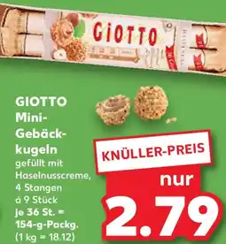 Kaufland GIOTTO Mini Gebäckkugeln Angebot