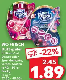 Kaufland WC-FRISCH Duftspüler Angebot