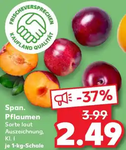 Kaufland Span. Pflaumen Angebot