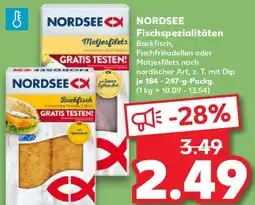 Kaufland NORDSEE Fischspezialitäten Angebot