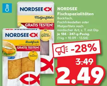 Kaufland NORDSEE Fischspezialitäten Angebot