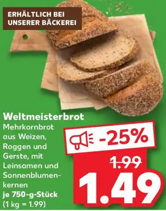 Kaufland Weltmeisterbrot Angebot