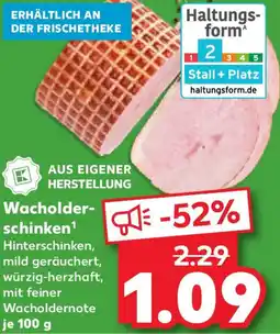 Kaufland Wacholderschinken Angebot