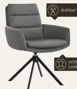 XXXLutz Dieter Knoll Leder-Armlehnstuhl Angebot