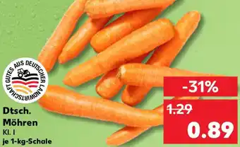 Kaufland Dtsch. Möhren Angebot
